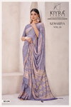 Kesariya Vol 35 By Kiyra Moss Silk With Zari Bandhej Saree Online Wholesale